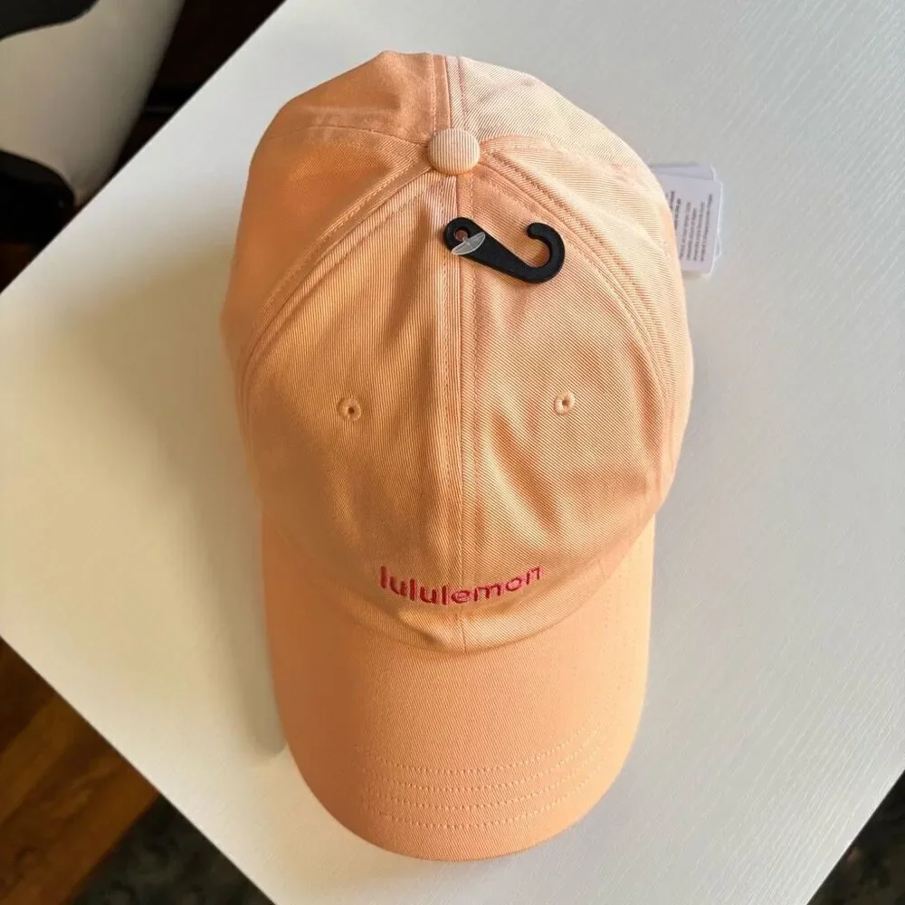 Lululemon Classic Ball Cap Color: Peach Bellini Glaze Pink Size L / XL new